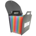 thumbnail image 3 of Multi Pocket Accordion File Organizer with Dividers – Portable Plastic Document Storage for Home, Office, School, and Travel, 3 of 4