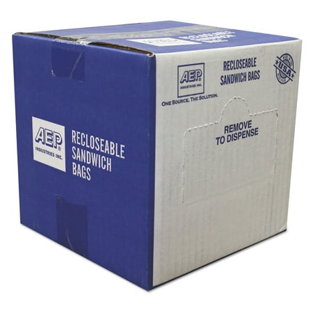 Handi-Bag Pinch & Seal Zipper Sandwich Bags, 500 Ct