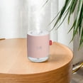 thumbnail image 3 of Xingzhi Portable Mini Humidifier 450ml USB Mist Night Light Essential Oil Diffuser Atomizer Steam for Kids Room Bedroom Travel Pink, 3 of 8