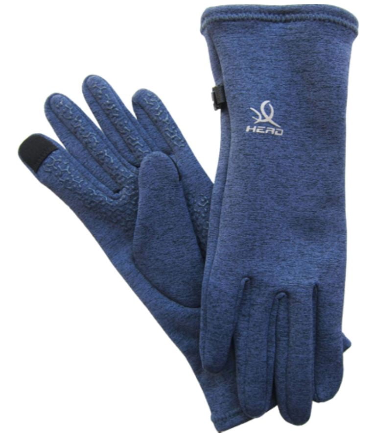 HEAD Sensatec Touchscreen Ladies Digital Running Gloves, Cosmic Blue