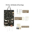 thumbnail image 3 of Earring Organizer Hanging Earring Holder, Holds Up To 330 Pairs, Soft Felt Wall Mount Earring Display Holder Stud Earrings Organizer for Women Girls, 3 of 12