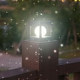 thumbnail image 4 of Neorosiri 4.5 Inch Solar Post Cap Light,Black Fence Lighting,Auto On/Off,IP65 Waterproof,Dual Color Deck Lamp, 4 of 6