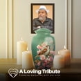 thumbnail image 4 of Yatskia Sparrow Little Cremation Urn for Ashes Adult Male, Memorial Burial Urn for Human Ash, Decorative Funeral Urns for Human Ashes Adult Female, (Classic 10 Inch and 3 Inch), 4 of 8