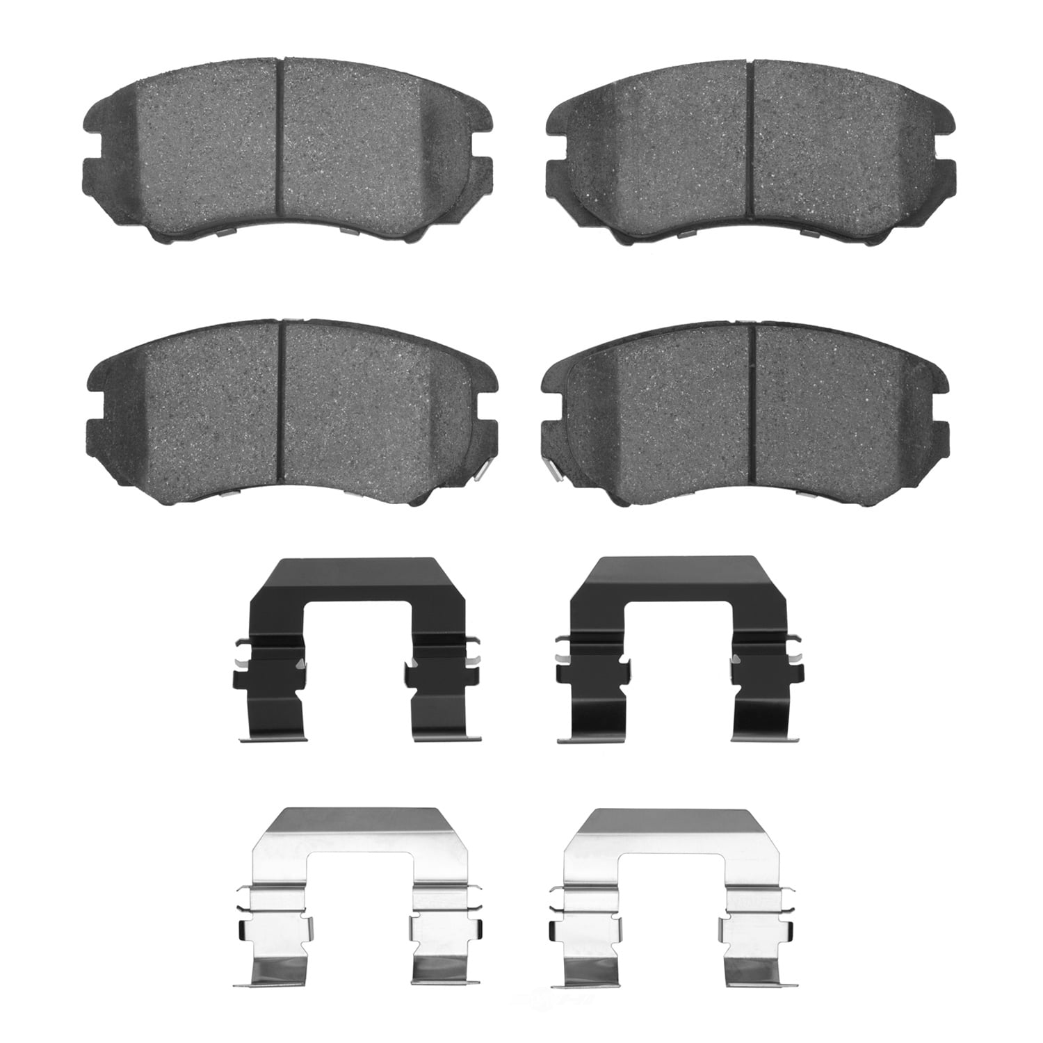 Dynamic Friction Company 1551-0924-01 DFC 5000 Advanced Brake Pads - Ceramic and Hardware Kit - OE