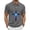 Gray, variant on Christian Waffle Shirts for Men Jesus Cross Graphic Short Sleeve Polos Regular Fit Stylish 3 Button Collared T-Shirts Birthday Gifts White S