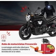 thumbnail image 2 of Candado Disco Con 3 Llaves 110db Sonido Alarma Impermeable Moto Bicicleta Bloqueo Impermeable Freno Disco Candado Modelo Rojo, 2 of 4
