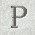 thumbnail image 3 of SKL Home Casual Monogram Hand Towel (2-Pack), "P", White, 3 of 6