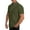 Army Green, variant on Aayomet Shirts For Men Men Summer Solid Stand Collar Short Sleeve Casual Loose Shirt Top Mens Summer Shirt Gray,XL
