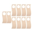 thumbnail image 2 of 10 perchas de perilla de puerta en blanco de madera, suministros de placa lisa de bricolaje, artesanía, decorativos para Hotel, hogar, dormitorio colgante, oficina EstiloF Macarena Colgadores de puerta, 2 of 8