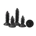 thumbnail image 2 of SHOWERORO 100 Pcs Clous de Cloison Sèche en Acier Inoxydable Noirs Auto-Taraudants Vis à Tête Plate pour Usage Domestique, 2 of 8