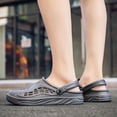 thumbnail image 5 of Men Slip On Garden Mules Clogs Sports Sandals Beach Water Slippers Shoes, 5 of 7