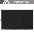 thumbnail image 6 of FloorHug Indoor Doormat 32"x48", Soft and Absorbent Door Mat Non-Slip, Dirt Trapper Mat Door Mats Low Profile Floor Mat Machine Washable for Entrance, Inside, Kitchen, Front Back Door, Black, 6 of 8