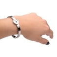 thumbnail image 3 of Cuffed Locking Bracelet and Key Necklace, 3 of 6