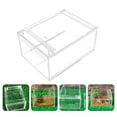 thumbnail image 1 of YSNOOWE 1Ud Caja De Cría Para Reptiles Con Anticierre Y Espacio Cómodo Transparente, 1 of 8