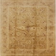 thumbnail image 1 of Ahgly Company Machine Washable Indoor Square Industrial Modern Orange Area Rugs, 5' Square, 1 of 7