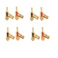 thumbnail image 1 of 8 Uds 4 Mm Tipo Banana Conectores de Terminales de Autobloqueo, 1 of 7