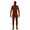 Coffee, variant on WCJM Halloween Fashion Split Side Floral Lace V-Neck Men and Women Same Solid Color Halloween Costume Man Tights Stage Black Man Perfor mance Costume Perfor mance Costume
