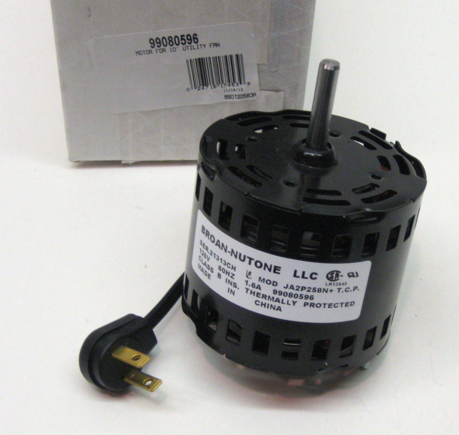 Assembly Kit Nutone Motor 86322000 1400 RPM 0.8 Amps 115v for sale online 