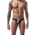 thumbnail image 2 of Ketyyh-chn99 Swimming Trunks for Men Men Swimwear Swimsuits Swim Boxer Briefs Swim Board Shorts Trunks for Men and Boys Black,S, 2 of 5