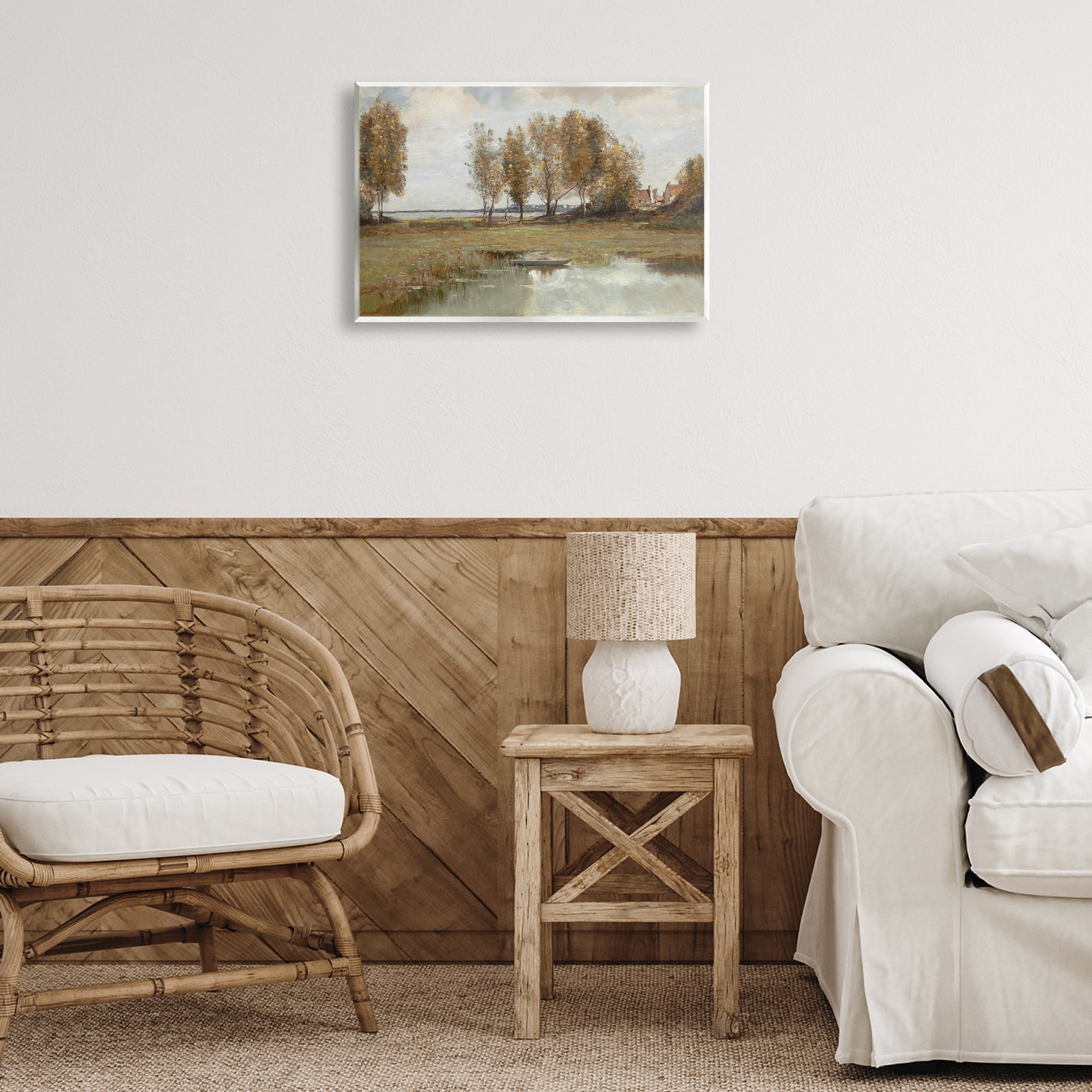 Stupell Industries A Peaceful Spot Landscape Wall Plaque Art, design by Amber Sterling