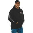 thumbnail image 2 of JH Design Men's Corvette C7 Classic Hoodie Pullover Sweatshirt in Black, 2 of 6
