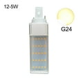 thumbnail image 2 of 5/9/7W E27/G24/G23 2700/6500K 2835 Horizontal Plug Lamp LED Corn Bulb Spot Light, 2 of 8