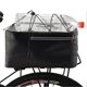 thumbnail image 3 of 12L/15L Portable Rear Seat Bag Reflective Faux Leather Lengthen Tie Belt Bike Trunk Bag for Riding 26-27s, 3 of 5