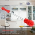 thumbnail image 3 of Bottle Brush, Silicone Cleaning Brush 10.63 Inch Red Kitchen Cleaner with Antislip Handle for Washing Cleaning Dishes Glass Mugs, 3 of 5