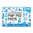 thumbnail image 2 of (3 pack) Gatehouse Large Ultra Absorbent Pup Pee Pads, Dog and Puppy Training Pads with Adhesive Corners, 22"x 22", 50 Count, 2 of 8