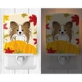 thumbnail image 2 of Caroline's Treasures BB2054CNL Papillon Thanksgiving Ceramic Night Light, 6x4x3", multicolor, 2 of 2
