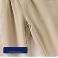 thumbnail image 6 of REDARER Kids' Casual Capri Pants, Elastic Waist Lightweight 3/4 Length Trousers for Boys & Girls,5-6 Years, 6 of 6