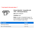 thumbnail image 2 of Exhaust Manifold - Compatible with 1995 - 1998 Honda Odyssey 1996 1997, 2 of 2