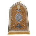 thumbnail image 4 of GROWTH TANK Flannel Prayer Rug Collectible Floor Carpet Blanket 65Cmx110cm Area Rugs for Bar Yellow, 4 of 9