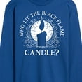thumbnail image 3 of Hocus Pocus - Who Lit The Black Flame Candle? - Men's Long Sleeve T-Shirt, 3 of 5