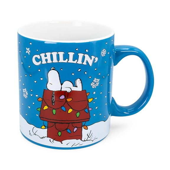 Peanuts Snoopy "Chillin" Ceramic Mug | Holds 20 Ounces