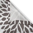 thumbnail image 3 of Ambesonne Dahlia Kitchen Curtains, Abstract Petals Motif Art, 55"x39", Taupe and Dark Pink, 3 of 3