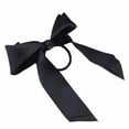 thumbnail image 2 of Visland Sweet Double-layer Satin Solid Color Bow Hair Tie Hair Rope Hair Accessories, 2 of 7