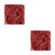 thumbnail image 3 of Relleno de rafia de papel Lafite Bewildely 1 paquete confeti Pascua Navidad Vino rojo 2Conjunto, 3 of 6