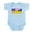 Sky Blue, variant on CafePress - American Support Towards Ukraine Body Suit - Baby Light Bodysuit, Size Newborn - 24 Months