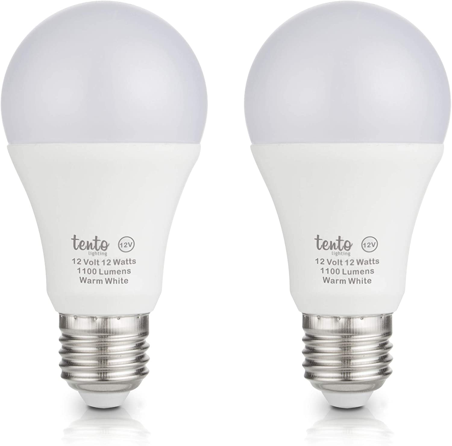 Tento Lighting E2 Edison Base, Marine RV Light Bulbs OffGrid Lighting