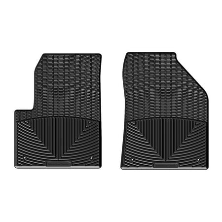 WeatherTech All-Weather Floor Mats compatible with 2014-2014 Jeep Cherokee - 1st Row (Driver & Passenger), Black