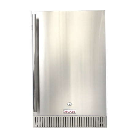 Blaze 4.1 Cu. Ft. Outdoor Rated Stainless Steel Compact Refrigerator - UL (Best Rated Compact Refrigerator)