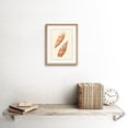 thumbnail image 2 of Seashell Orange Spotted Conical Art Print Framed Poster Wall Decor 9x7 inch, 2 of 5
