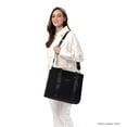 thumbnail image 2 of TOTTO Bolsa de Dama | Mujer Crossbody Tote con Porta Laptop 15.4'' - TOTE-BAG M negro M, 2 of 5