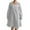 Light blue 1, variant on Kaemgyyd Womens Flannel Nightgowns Fall Winter Warm Fuzzy Fleece Sleep Dress Loose Long Sleeve Ruffle Hem Loungewear Shaggy Sleepwear