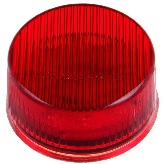 cciyu 1x 2" Round 9 Led Trailer Led Side Marker Lights 2 Inch Clearance Lights Red Light Led Stop Turn Tail Lights Brake Trailer Light Clearance Lights for Truck Trailer RV Tractor