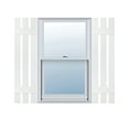 thumbnail image 4 of Ekena Millwork 12"W x 63"H Lifetime Vinyl, Standard Three Board Spaced, Board-n-Batten Shutters, w/Installation Shutter-Lok's & Matching Screws (Per Pair), Paintable, 4 of 9