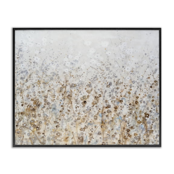 Stupell Industries Contemporary Modern Botanical Scenery Black Framed Giclee Art, 20 x 16, by Tim O'Toole