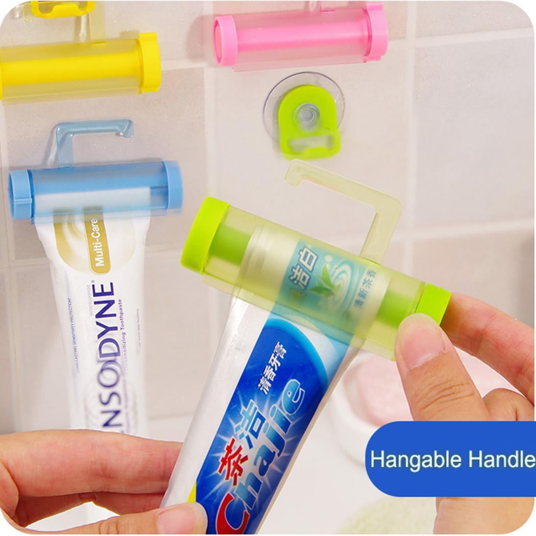 Hands Free Toothpaste Squeezer, Toothpaste Dispenser Roller Wall