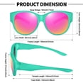 thumbnail image 3 of Gafas de sol Fit Over URUMQI para mujer polarizadas UV400, 3 of 6